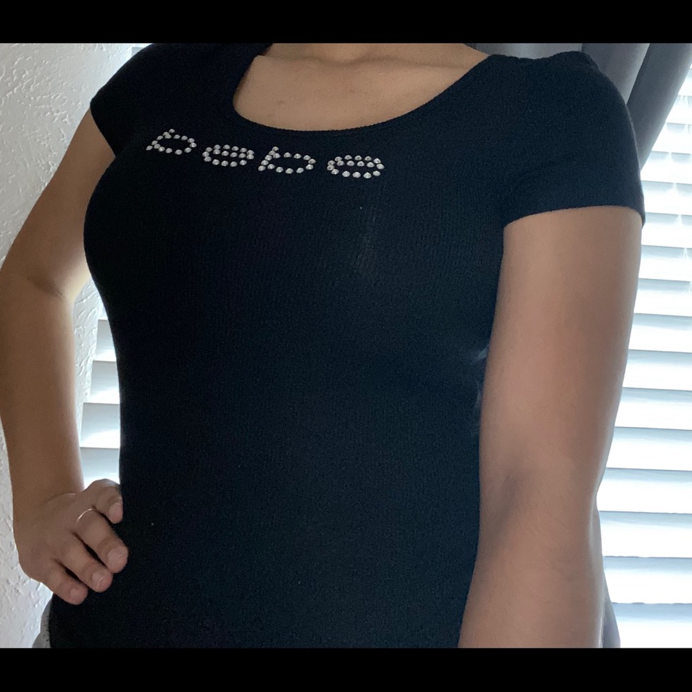 Black “Bebe” shirt